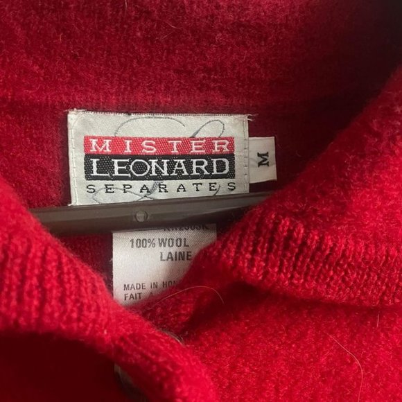 Gilet rouge vintage - Picture 2 of 2